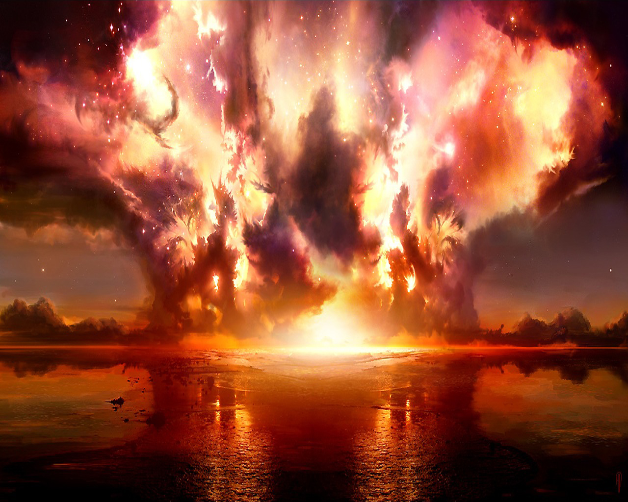 Explosion wallpaper | 1280x1024 | #57401