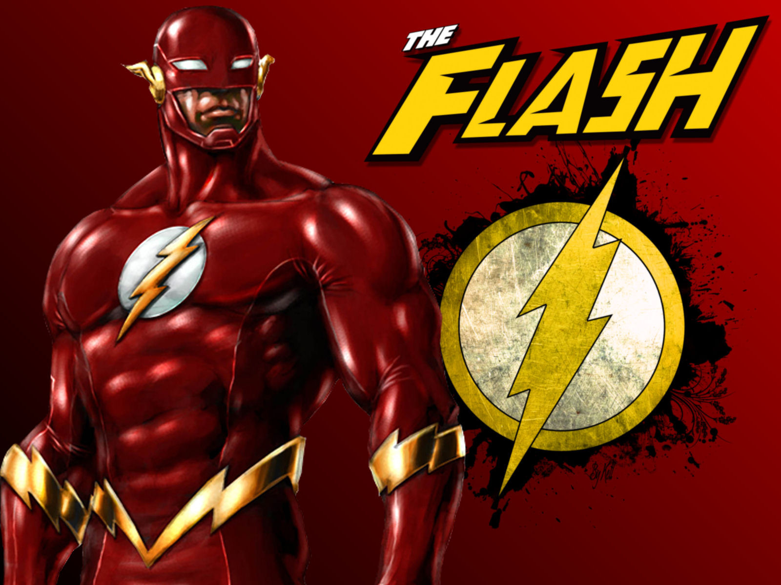 Flash superhero wallpaper 1600x1200 10450
