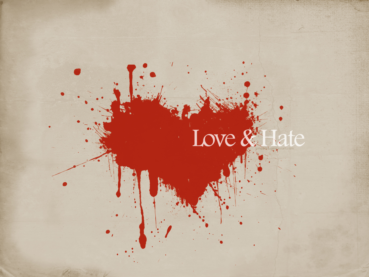 Love hate wallpaper 1280x960 28120
