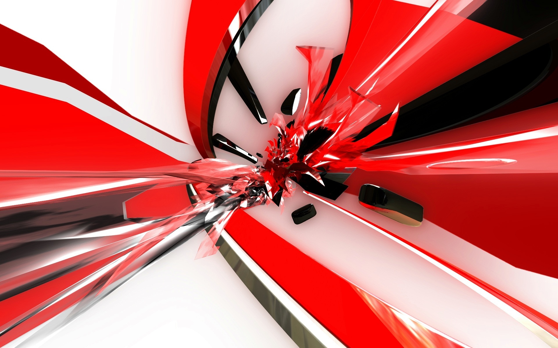 Red Abstract wallpaper 1920x1200 57745