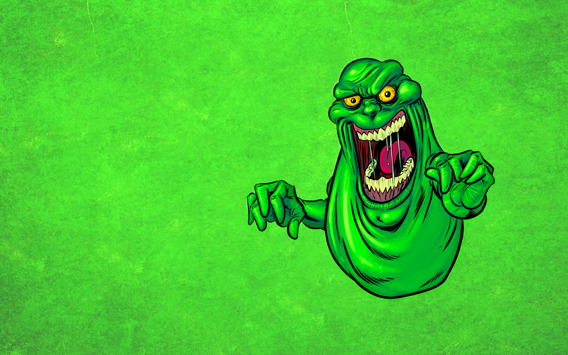 Slimer ghostbusters wallpaper 1920x1200 18263