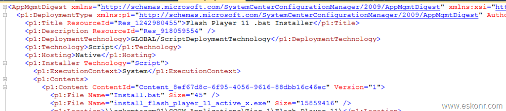SCCM Configmgr 2012 How To Extract Information From XML File Stored In SQL DB For Application 