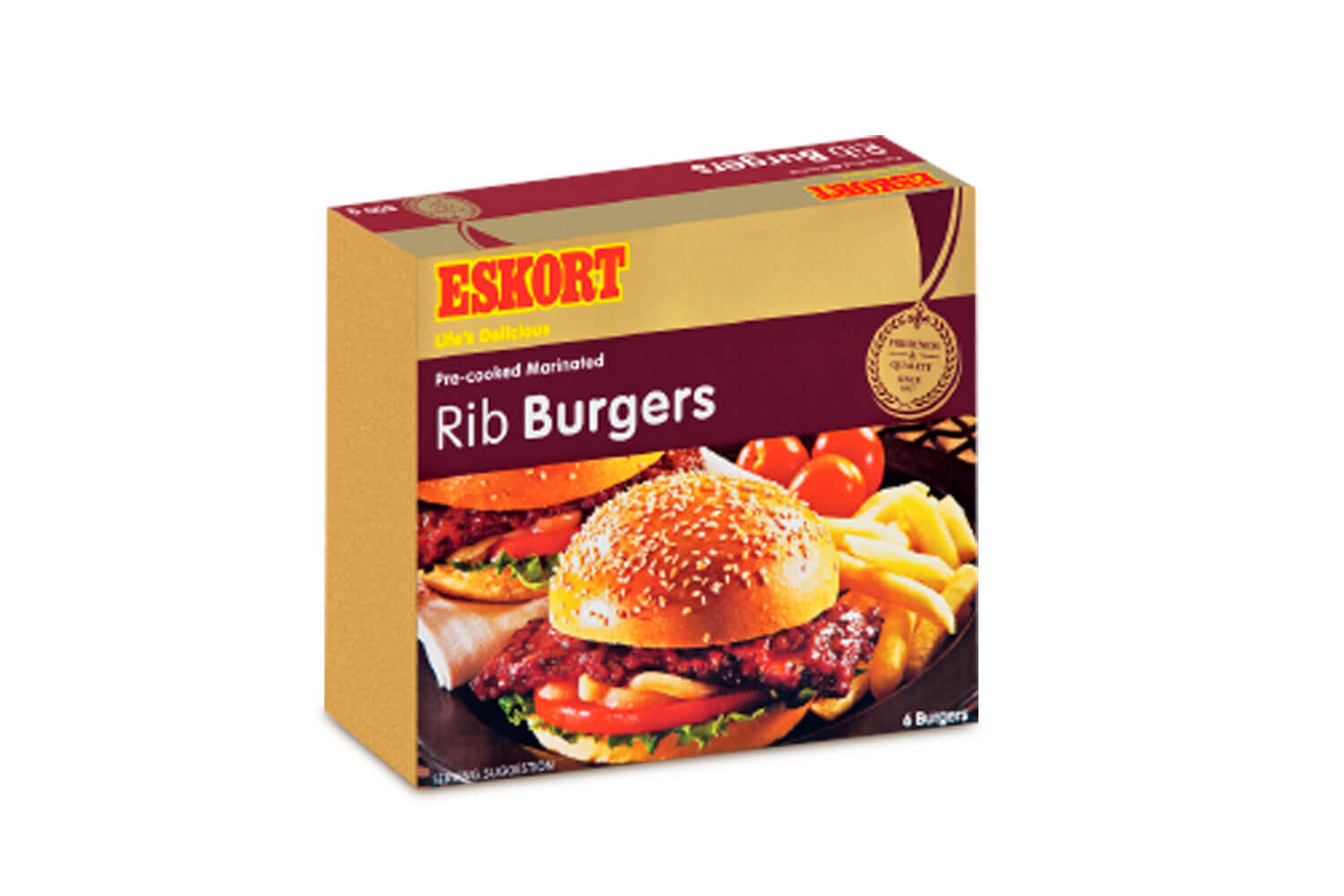 Marinated Rib Burgers Eskort