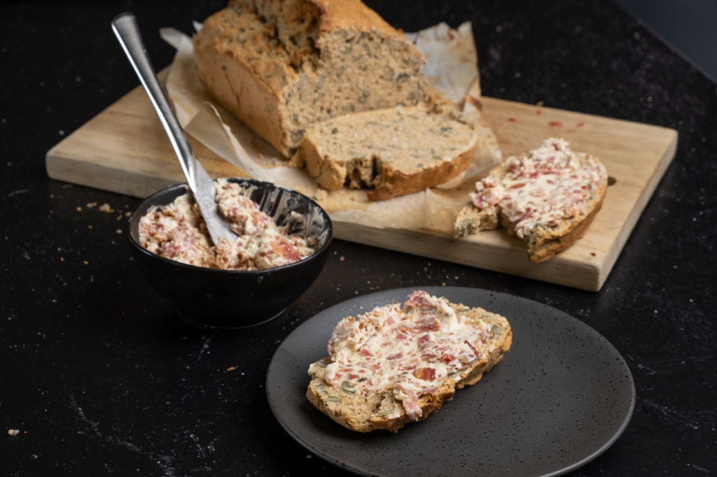 Eskort Oats And Rye Bread With A Homemade Bacon Spread Eskort