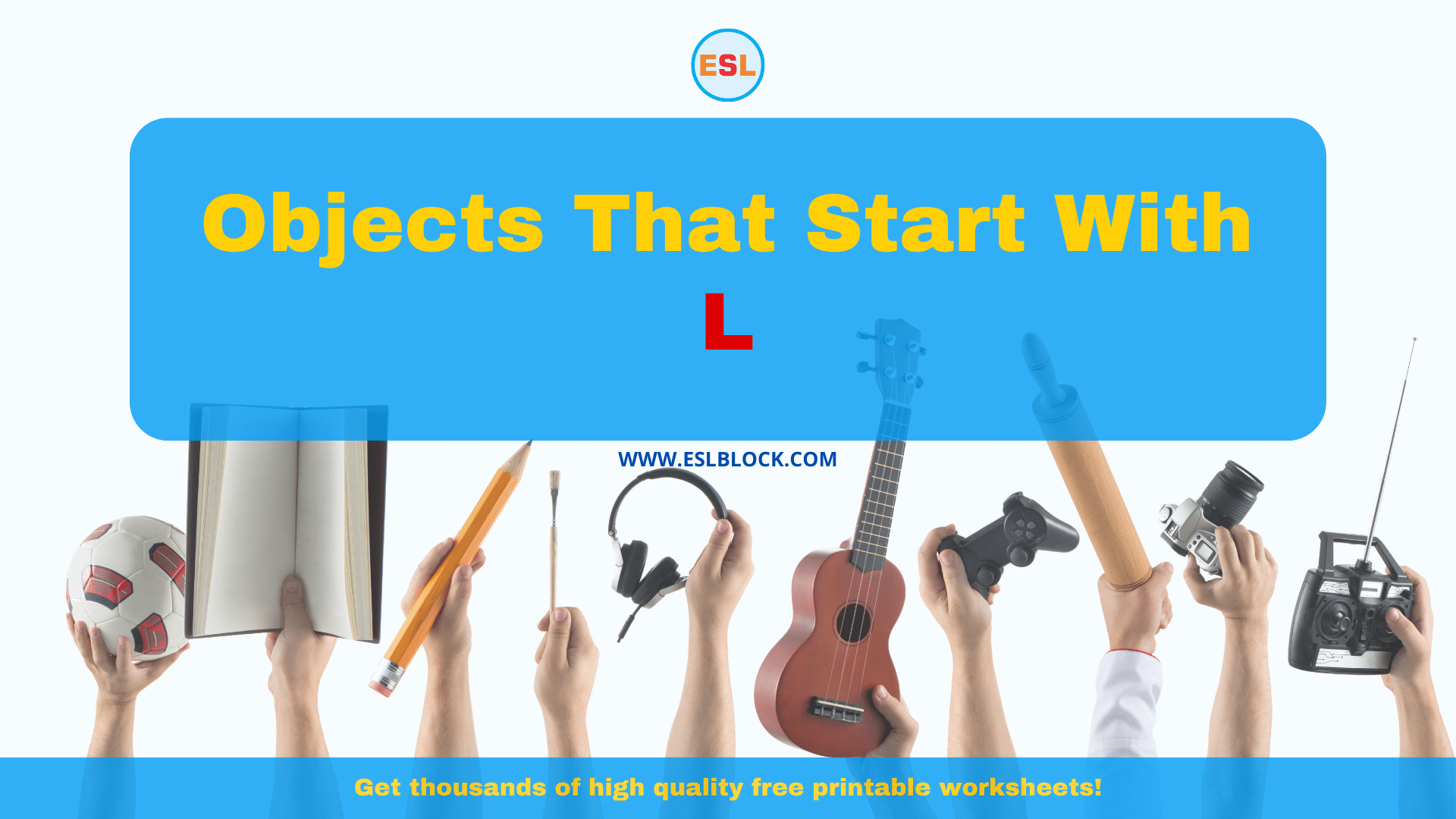 Objects That Start With L English as a Second Language