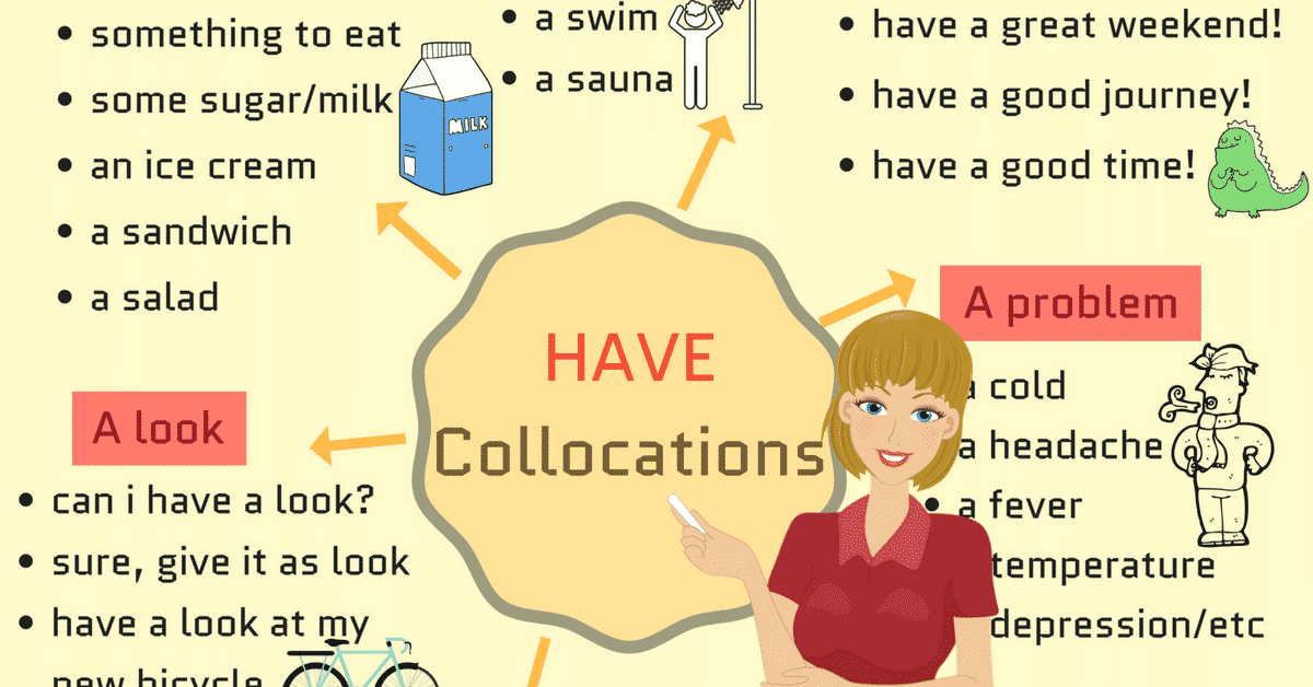 25+ Popular English Collocations with HAVE with Examples ESLBUZZ