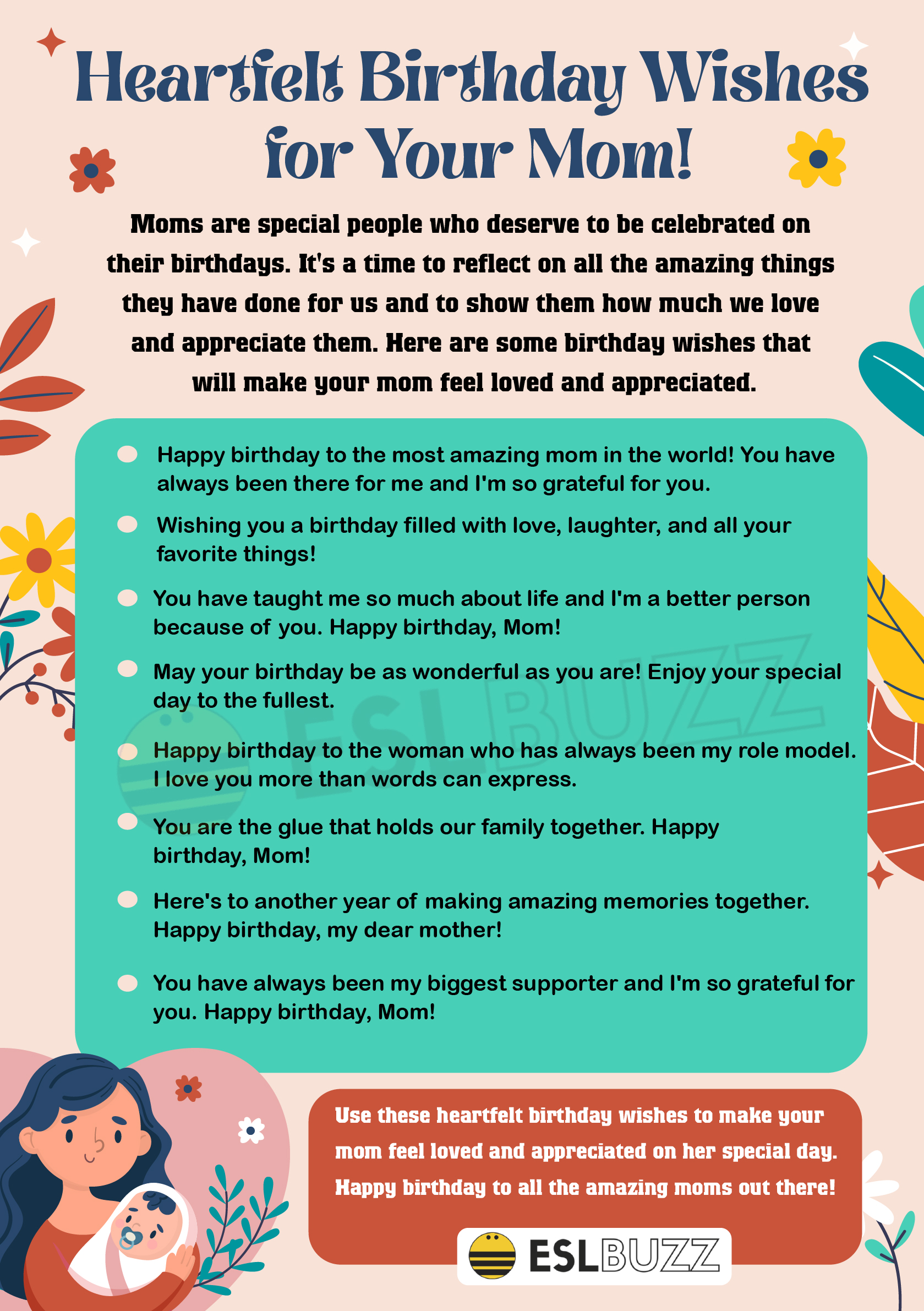 Happy Birthday Mom Images