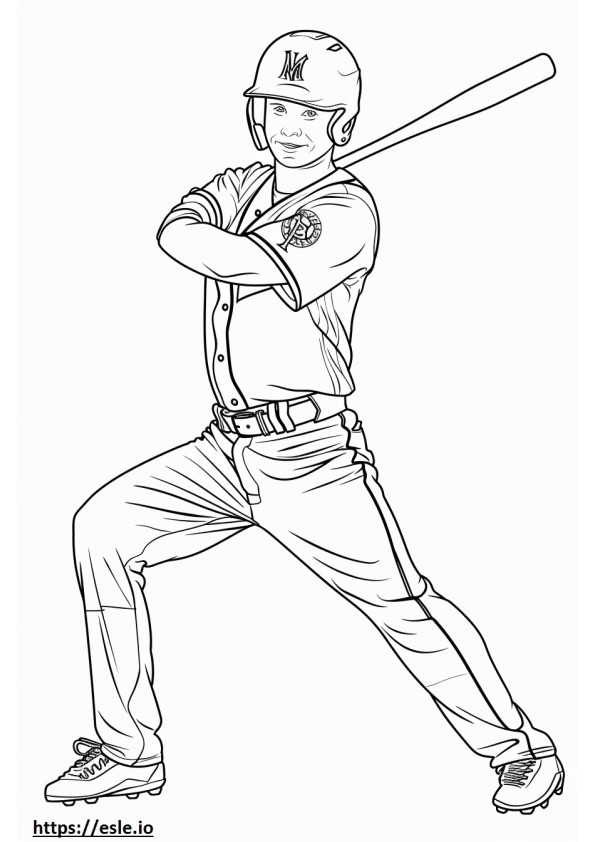 Mlb for coloring