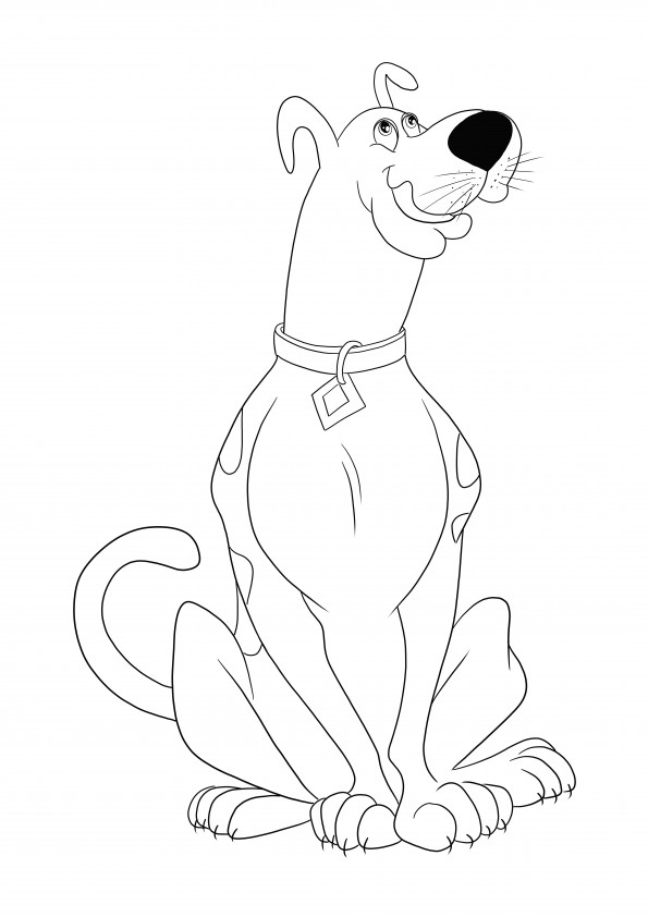 Kolorowanki ze ScoobyDoo Twoje dziecko b??dzie zachwycone