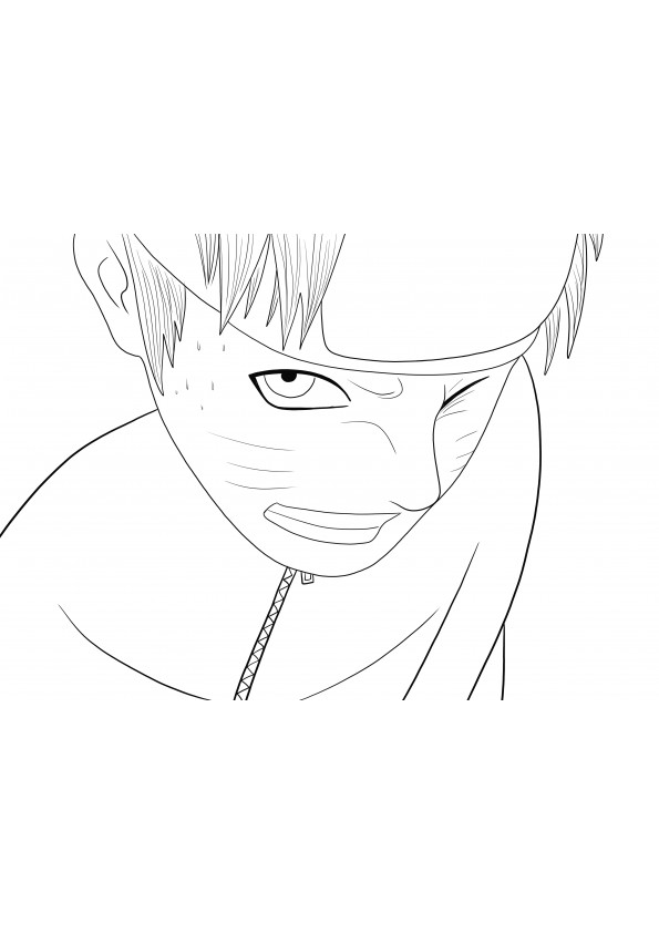 Naruto Coloring Pages Free Printable Naruto Coloring Pages