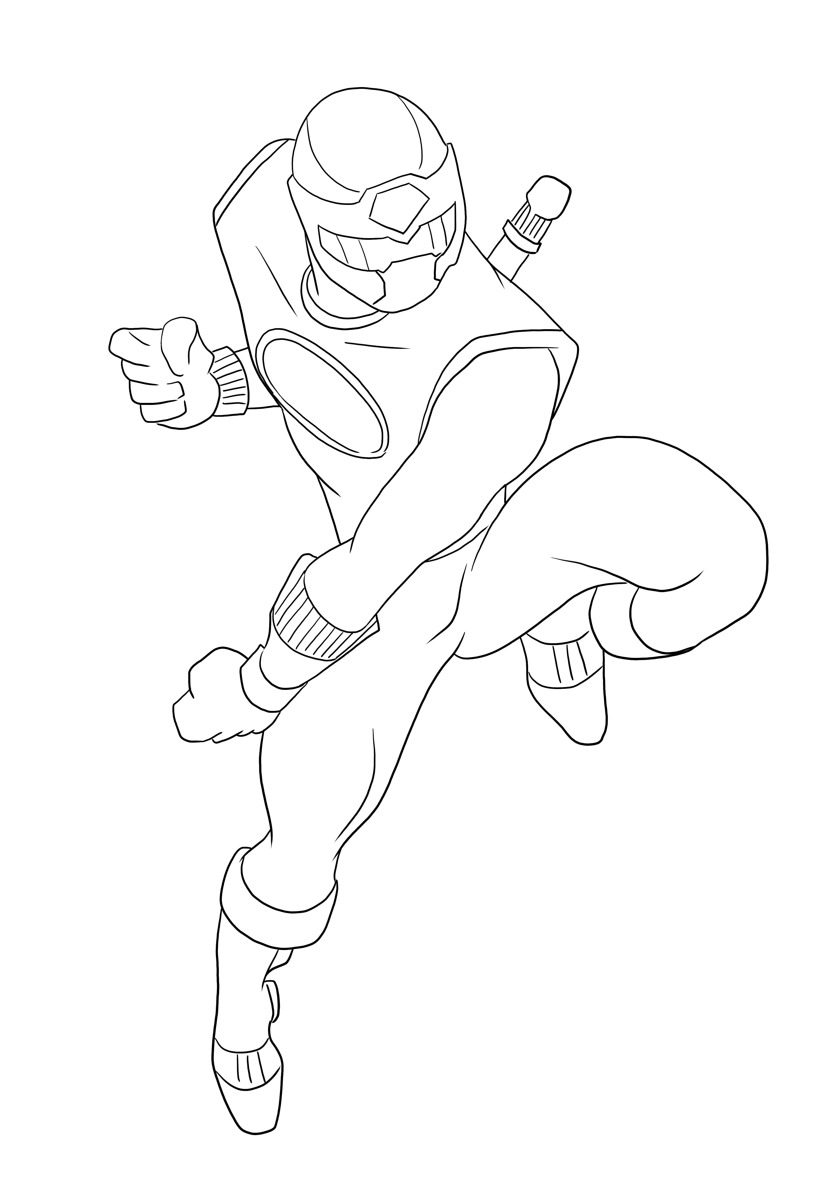 Power Rangers Ninja Storm Coloring Pages