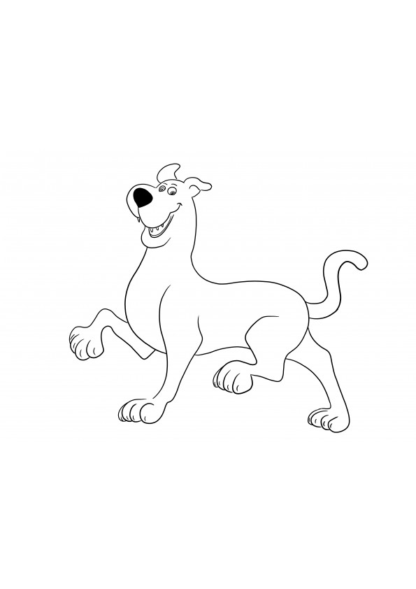 ScoobyDoo coloring pages your child will be thrilled to color and