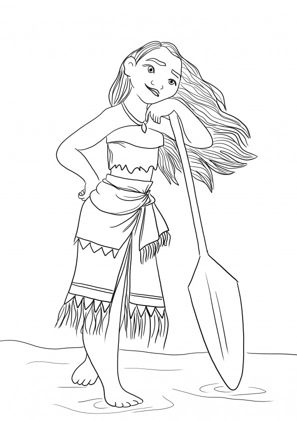 Moana boyama sayfaları çocukların en sevdikleri anları ücretsiz ve