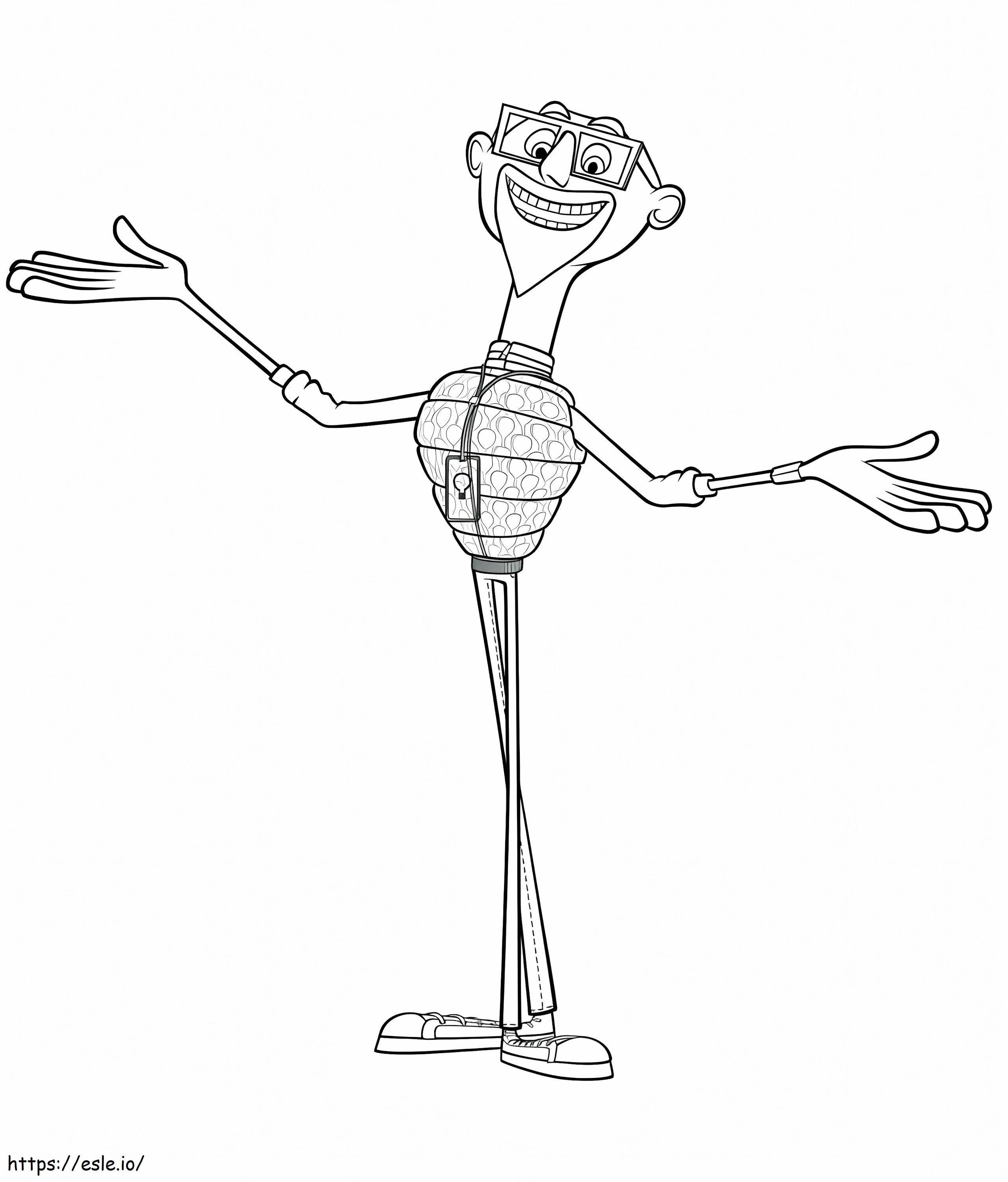 Chester V coloring page