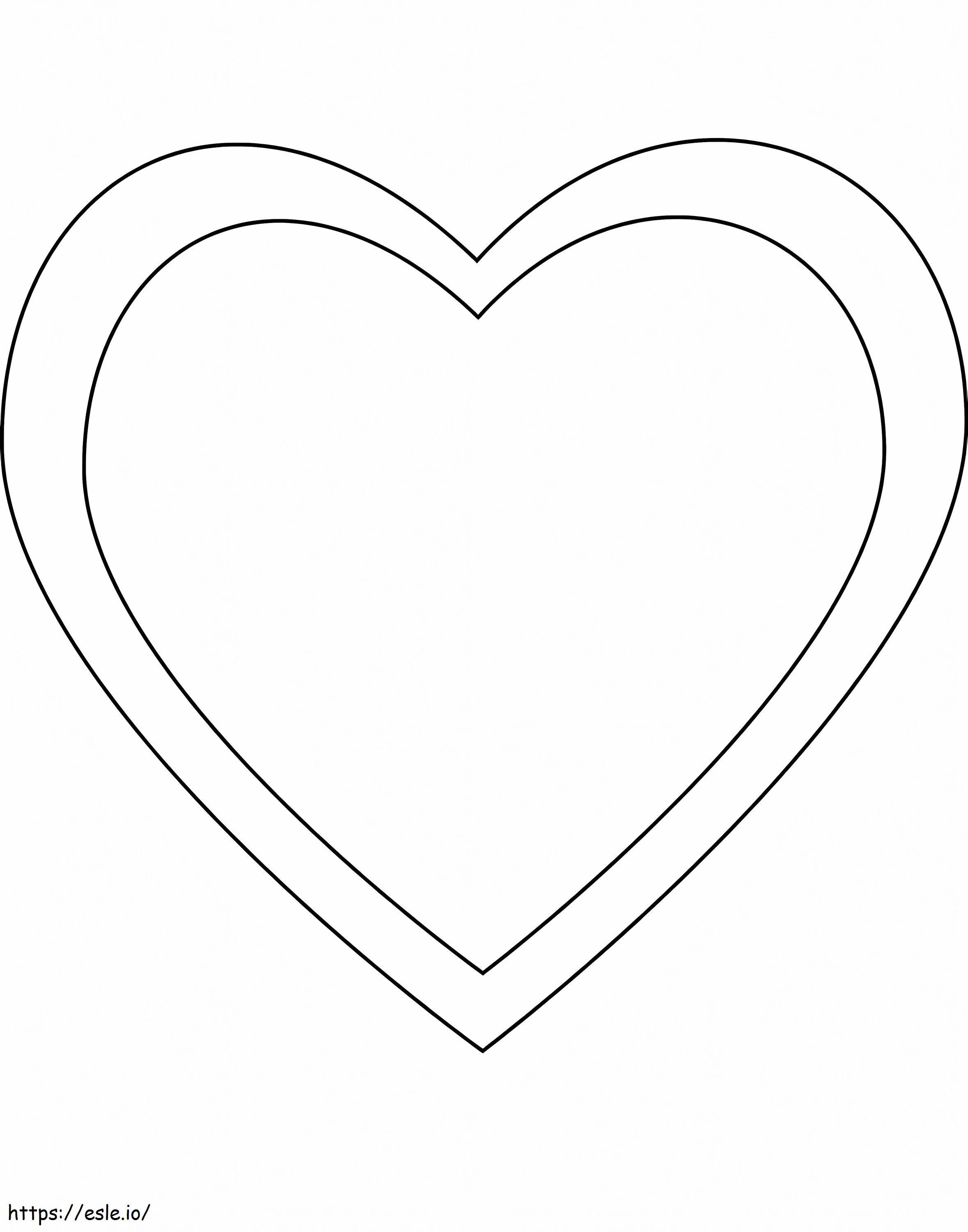 Normal Heart coloring page