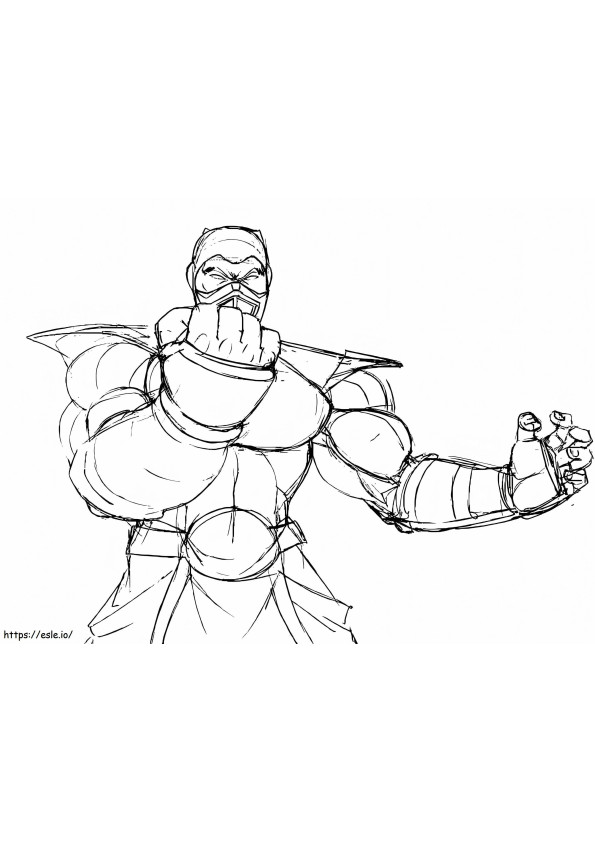 Exciting and free Sub Zero Coloring Pages are free to Print or download