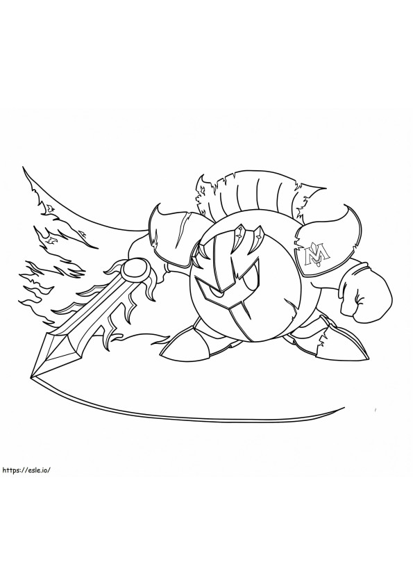 Meta Knight Coloring Pages Free Printable Coloring Pages for Kids and