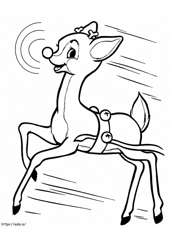 Rudolph Coloring Pages - Free Printable Coloring Pages for Kids and Adults