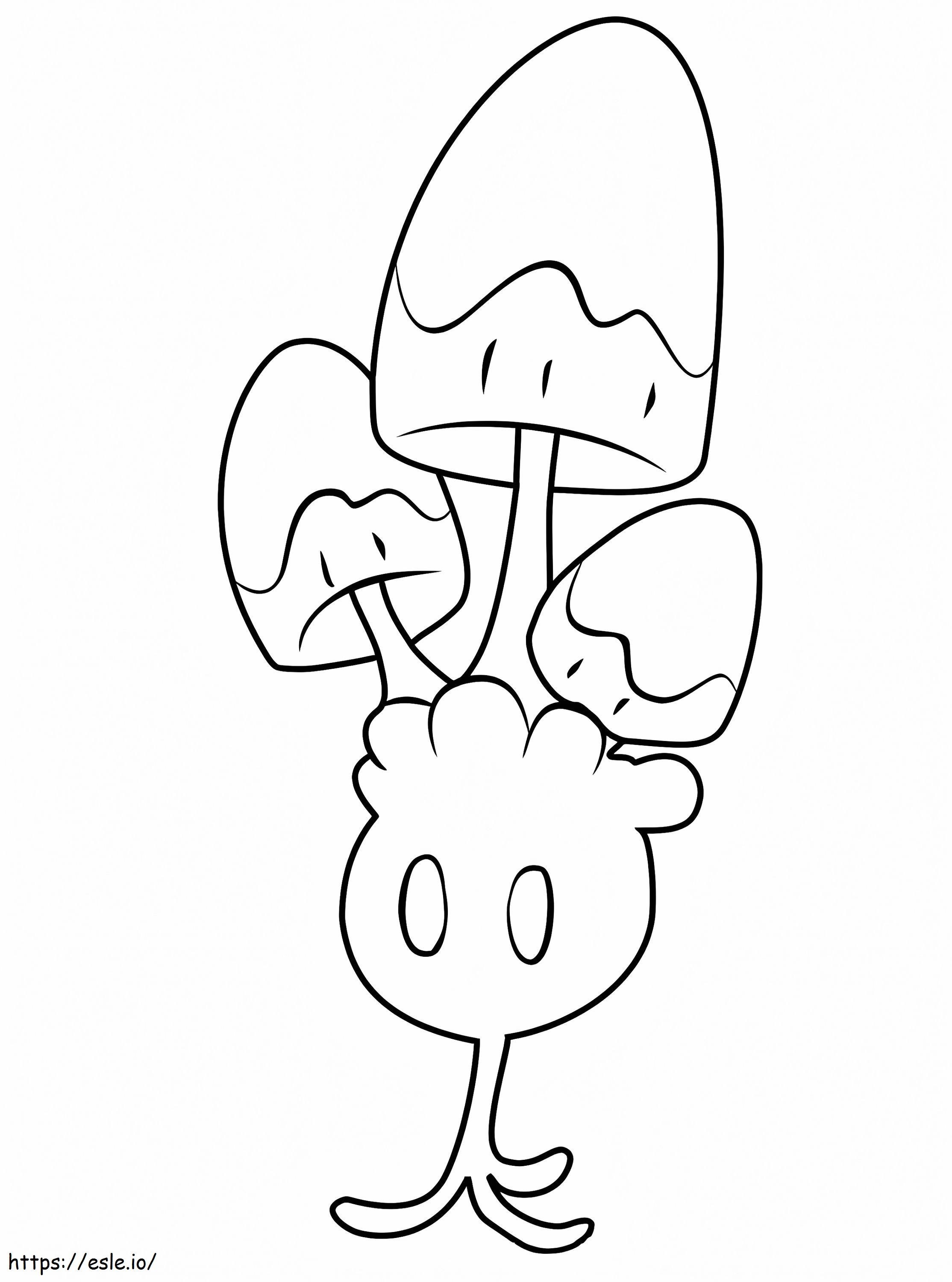 Morelull Pokemon coloring page