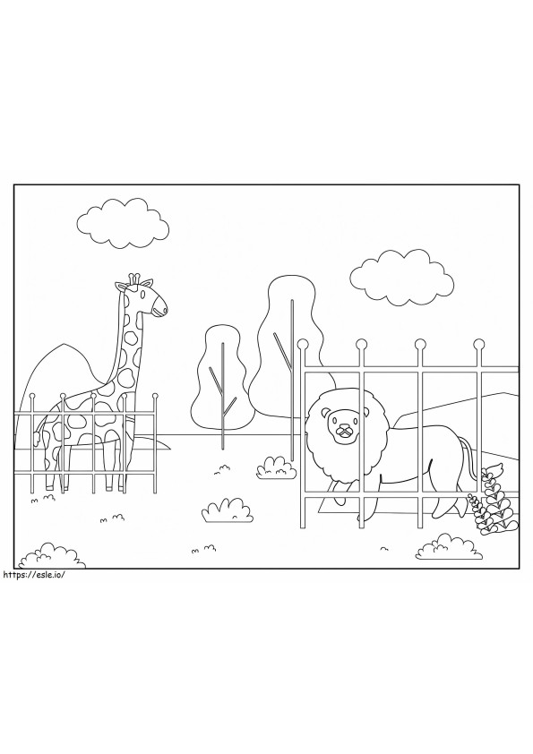 Page 2 Zoo Animals Coloring Pages Free Printable Coloring Pages for