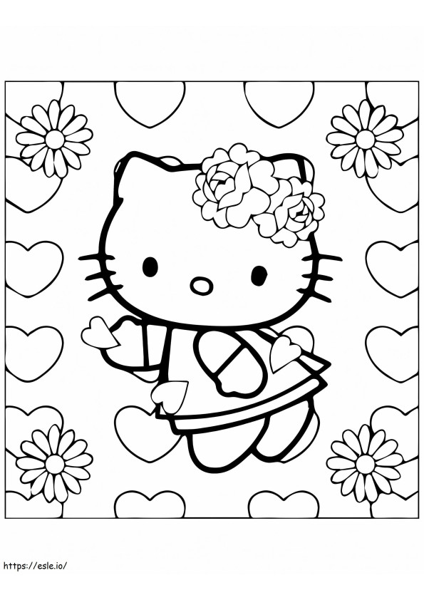 Page 9 Hello Kitty coloring pages A collection of the famous Hello