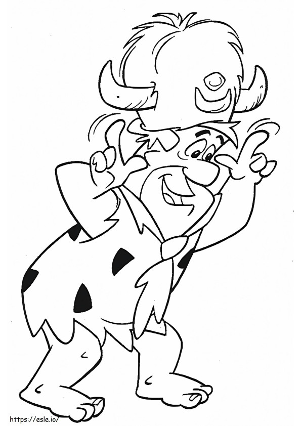 Fred Flintstone Coloring Pages Free Printable Coloring Pages for Kids
