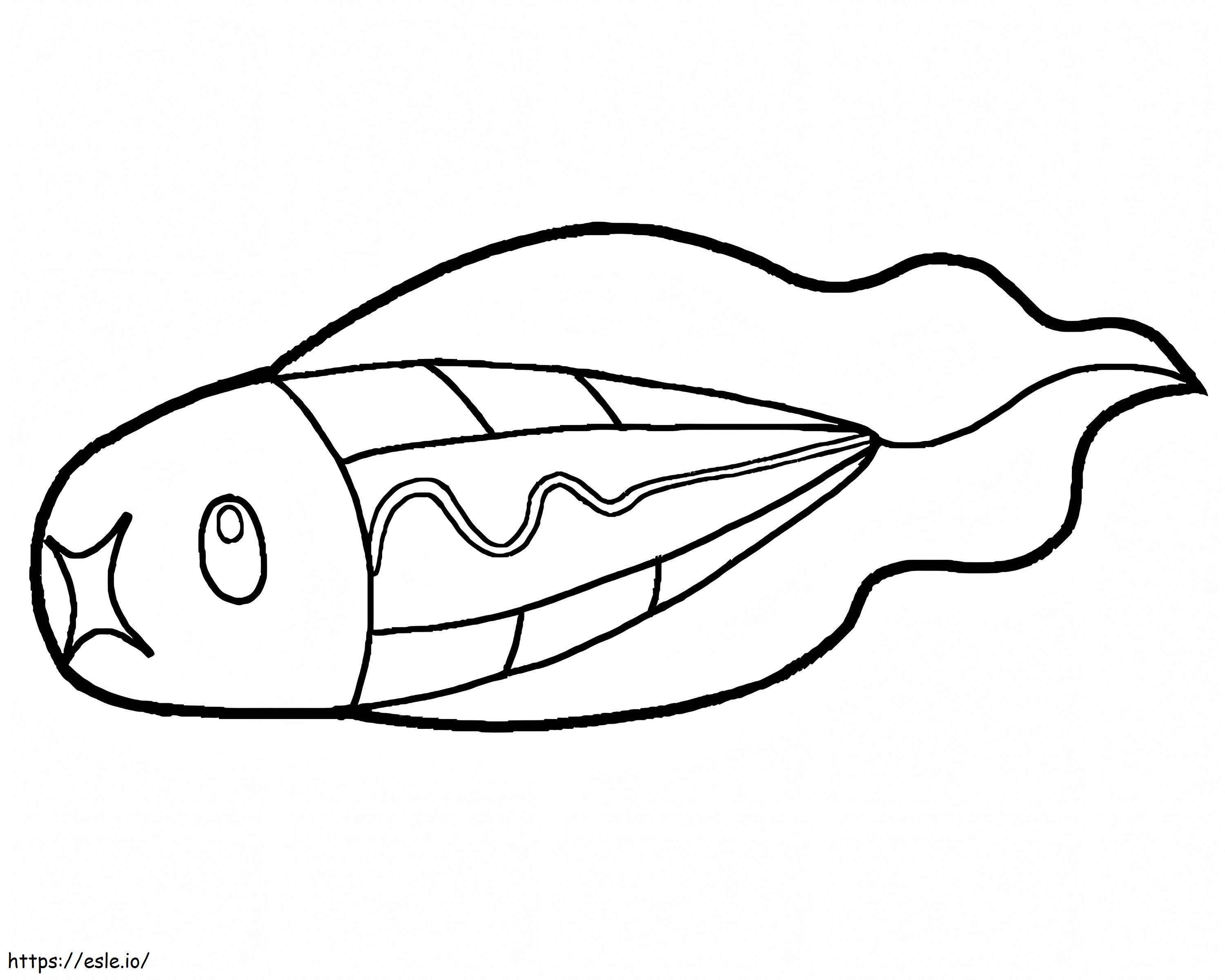 Free Tynamo Pokemon coloring page