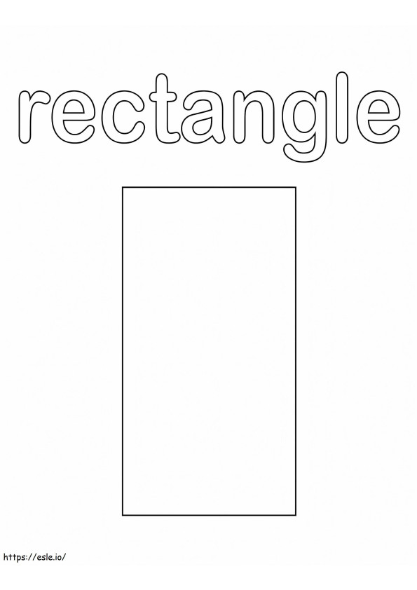 Rectangle coloring page