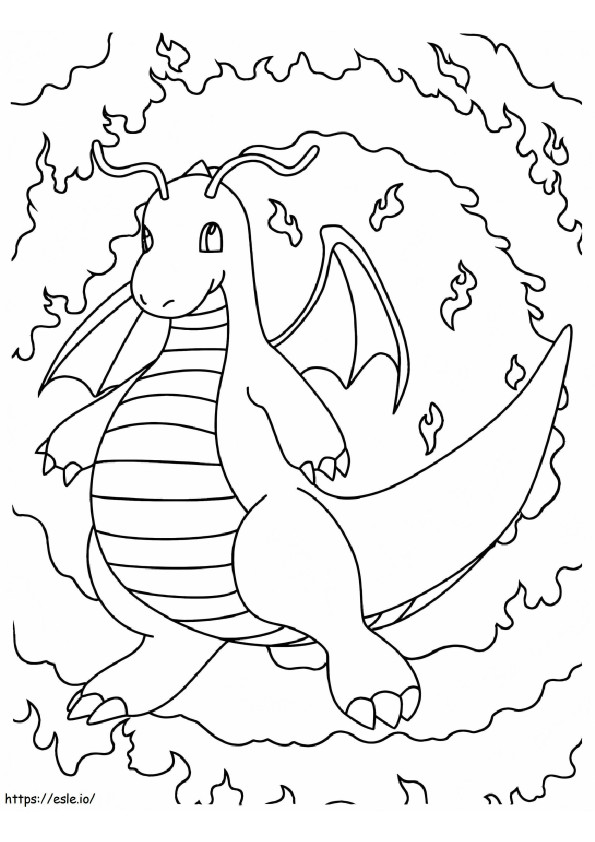 Dragonite Coloring Pages are Free Printable Coloring Pages for Kids to