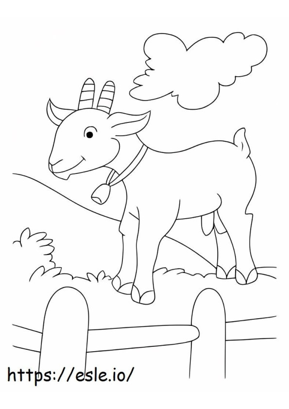 Goat Coloring Coloring Pages Free Printable Coloring Pages for Kids