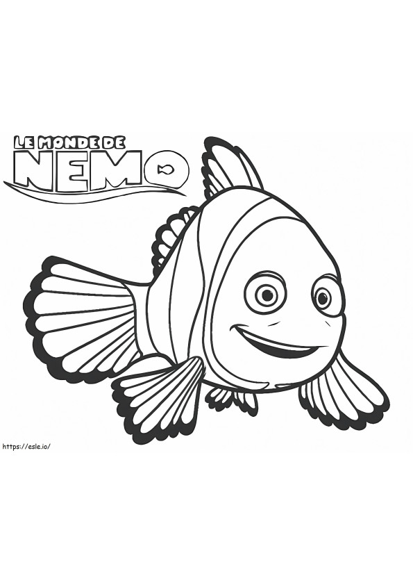 Gambar mewarnai Finding Nemo Kumpulan halaman mewarnai gratis dari