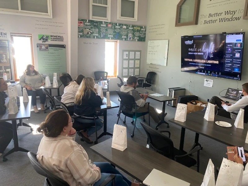 Esler Companies Teammates Across the Esler Network Unite in Light to