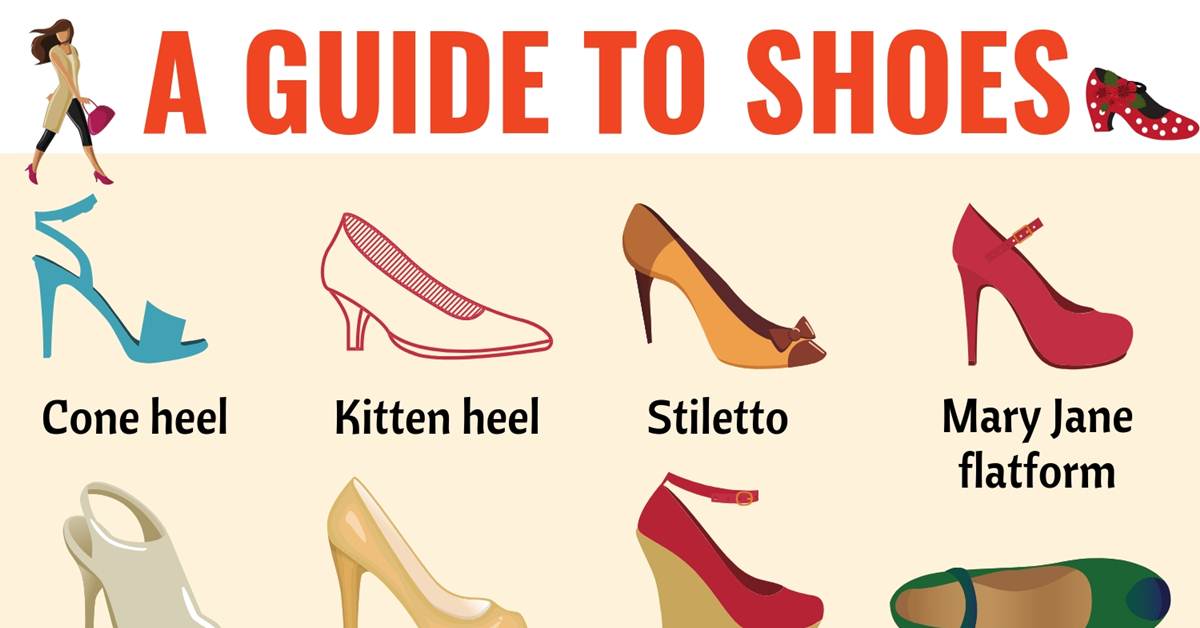 Types of Shoes Learn Different Shoe Styles with Pictures ESL Forums