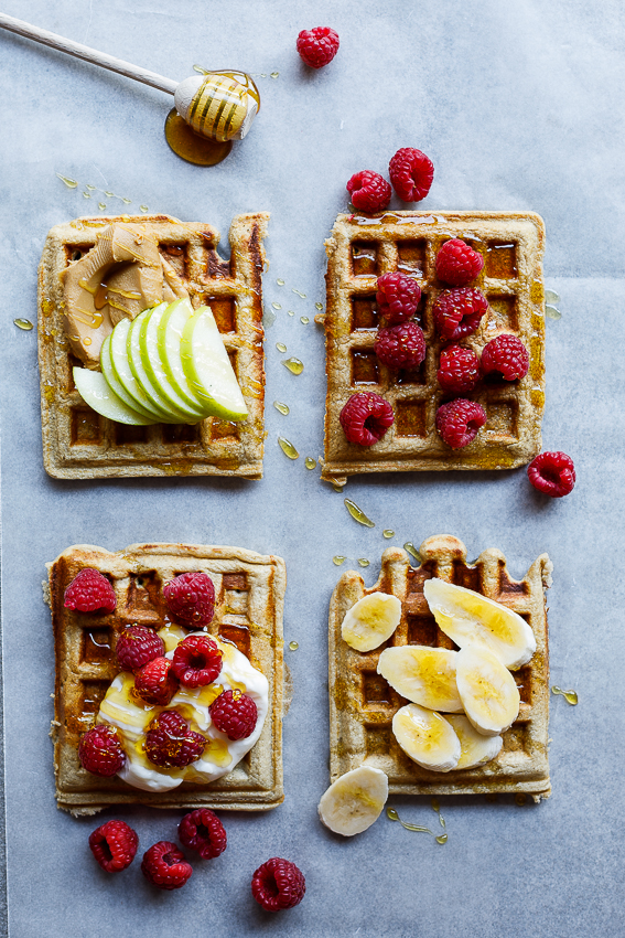 National Waffle Day Banana Oat Waffles Eat Smart, Move More, Weigh Less