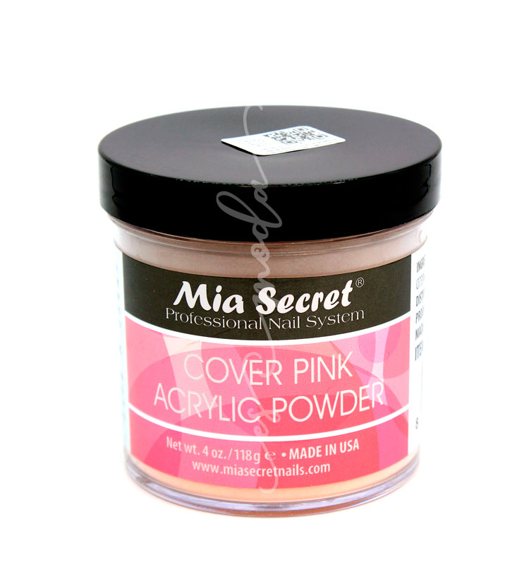 Acrílico Profesional Cover Pink Mía Secret 118gr Es Moda