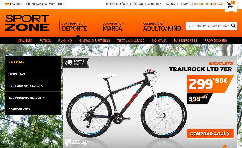 Bicis Sport Zone vlr.eng.br