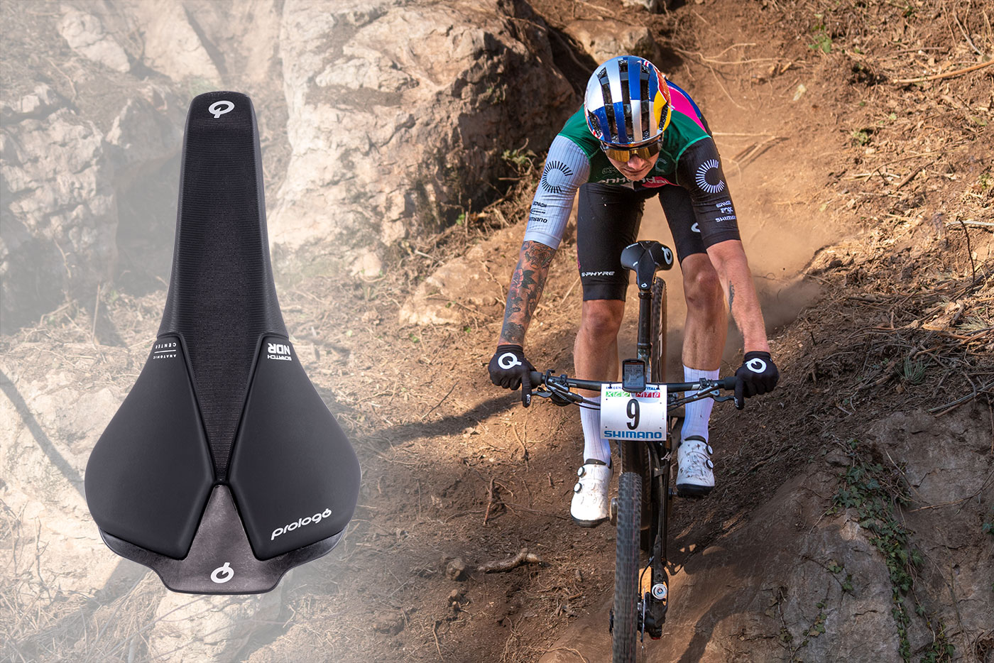 Sillín Prologo Scratch NDR, específico para XCO y bikemaraton