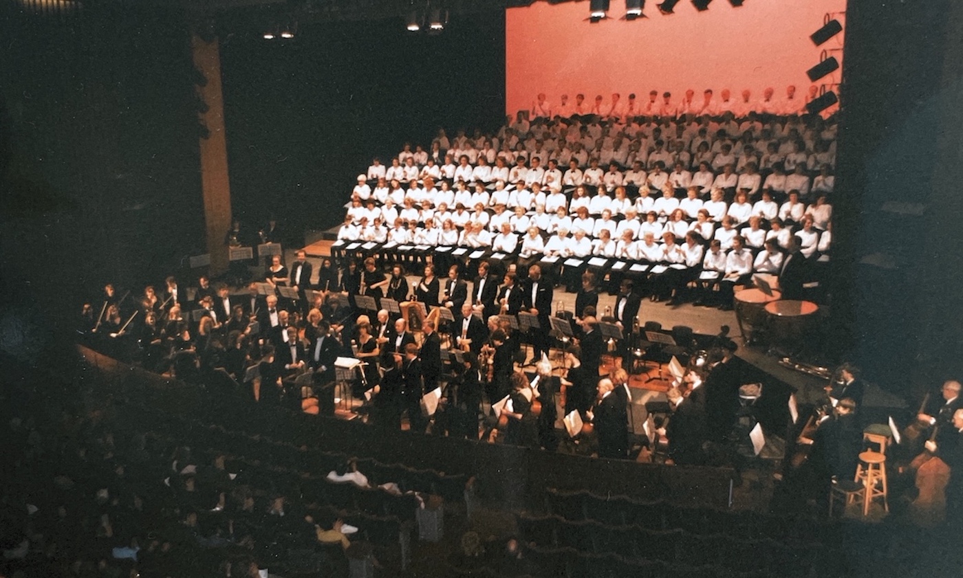 15 March 1992 Schubert Symphony No 8, Brahms Requiem Eastbourne