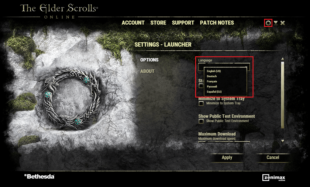 The Elder Scrolls Online Launcher at Sandra Sheen blog
