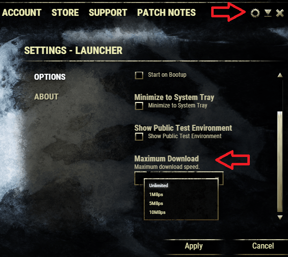 Support The Elder Scrolls Online