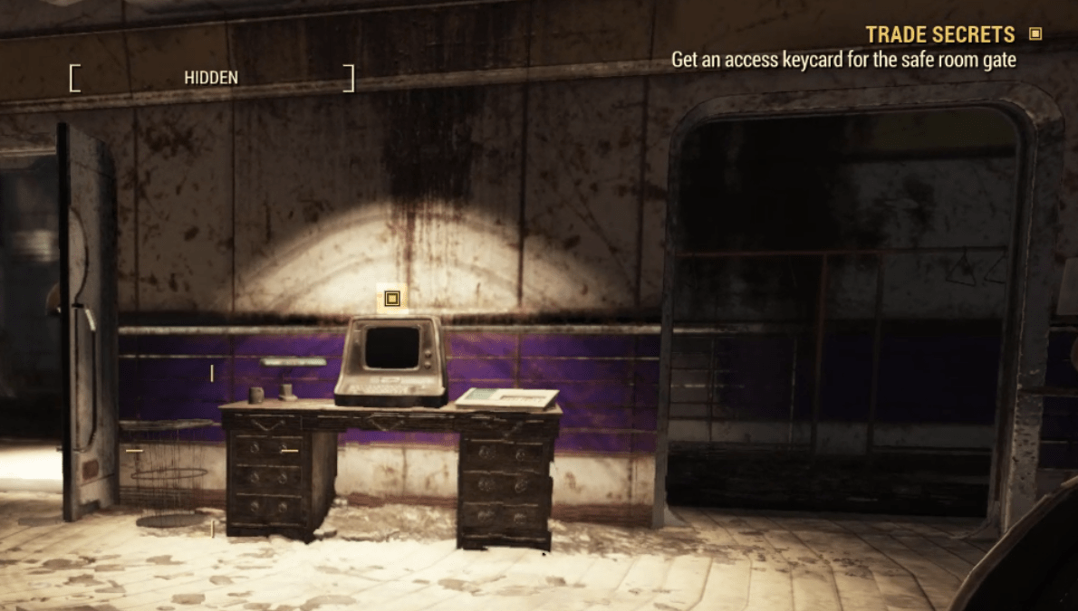 fallout 76 hornwright safe room key - thewomaninthevan