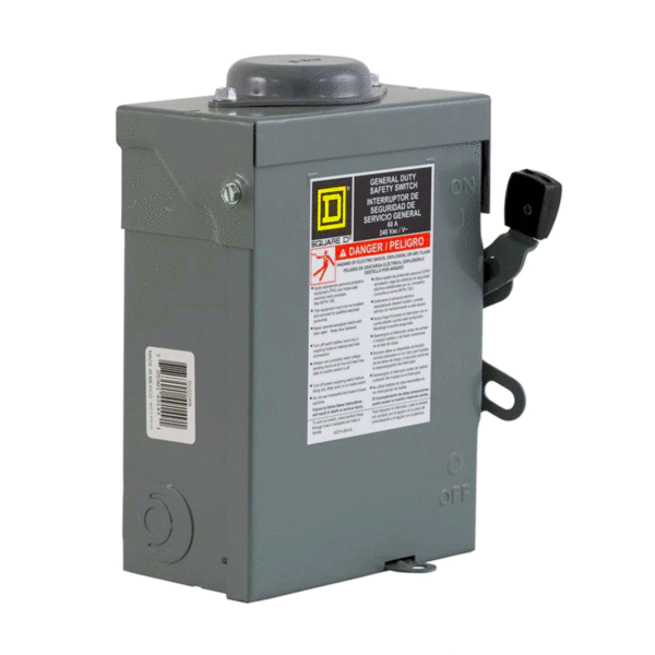 Square D AC Disconnect 30A / 60A Electric Solar Parts Solar