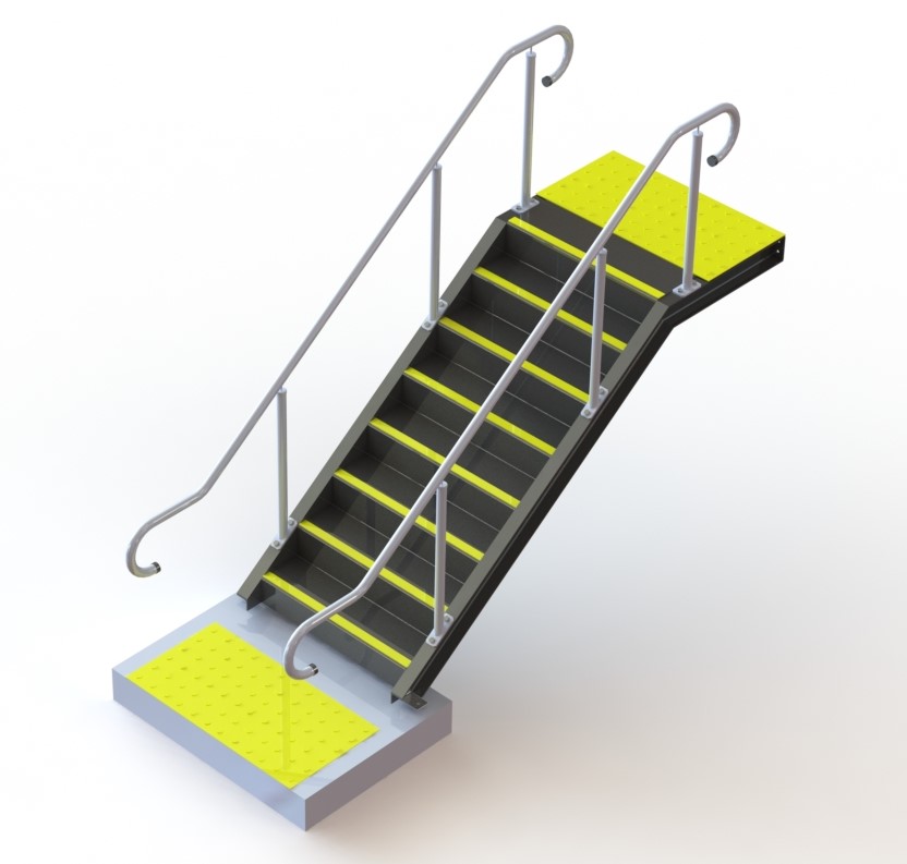 Fixed Stairway Based on AS1657 & AS1428.1 esolidesign