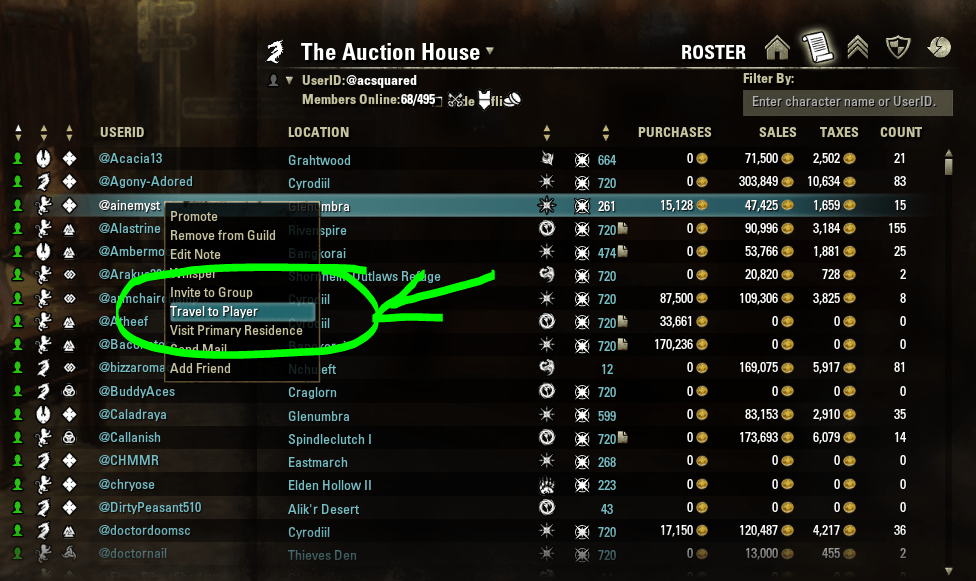 AC’s NOOB GUIDE Guilds, Guild Stores, and Guild Banks in The Elder Scrolls Online ESO The