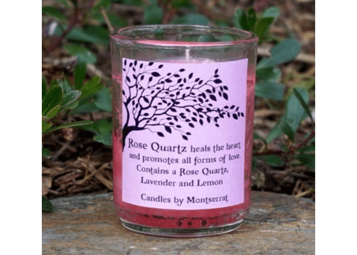 Crystal Healing Aromatherapy Candles