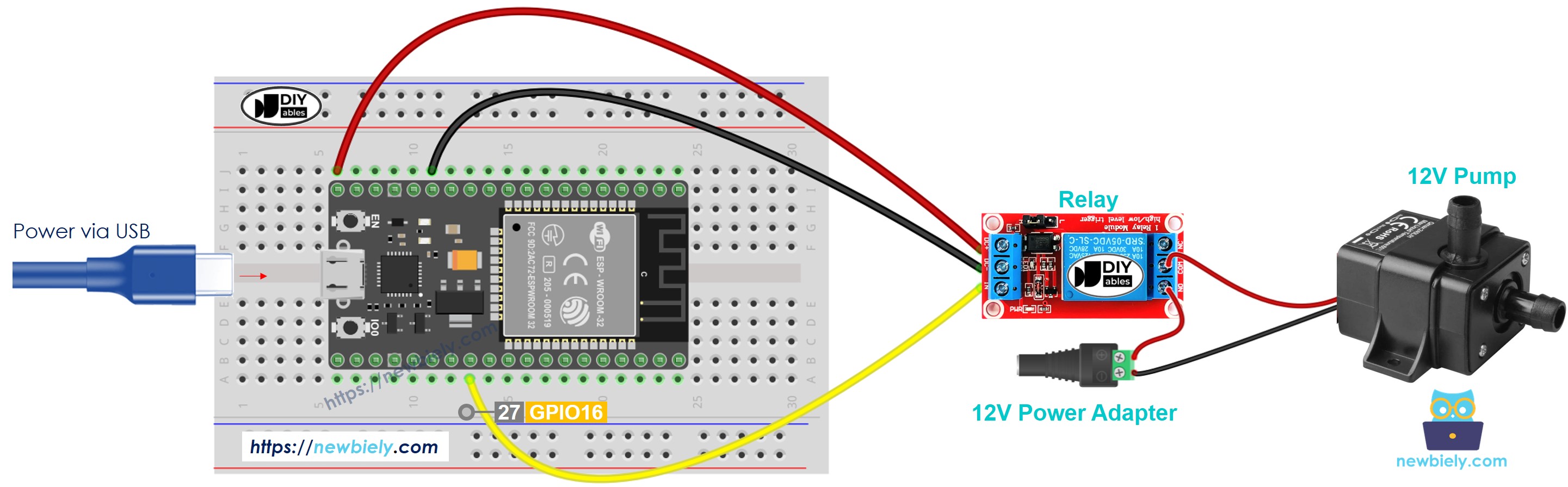 Esp32 Controls Pump Tutorial