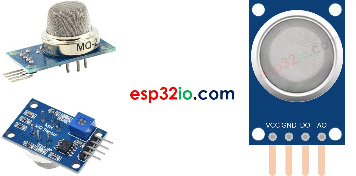 ESP32 Gas Sensor ESP32 Tutorial