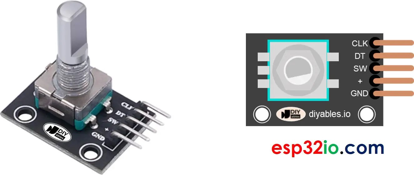 ESP32 Rotary Encoder ESP32 Tutorial