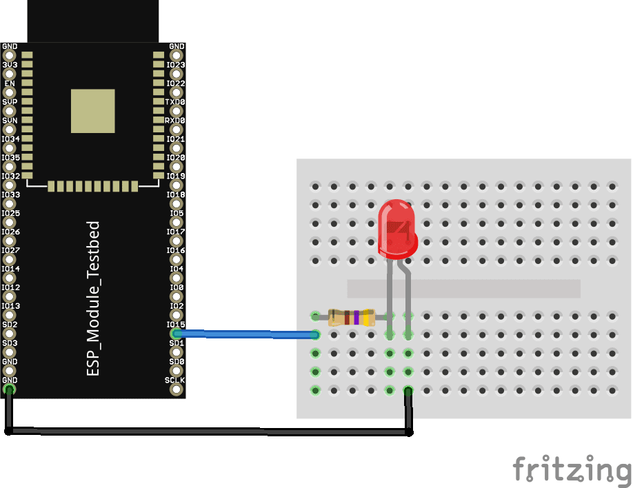 Micropython and ESP32 blink an led ESP32 Learning