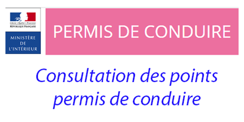 Solde de points de permis, comment le consulter